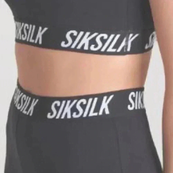 SikSilk Core Tape Leggings - Black - Picture 3 of 6